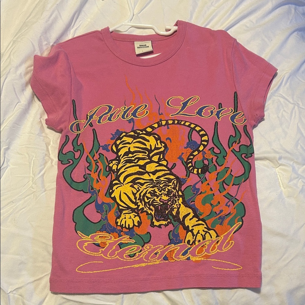 urban outfitters Pink Graphic Tee
